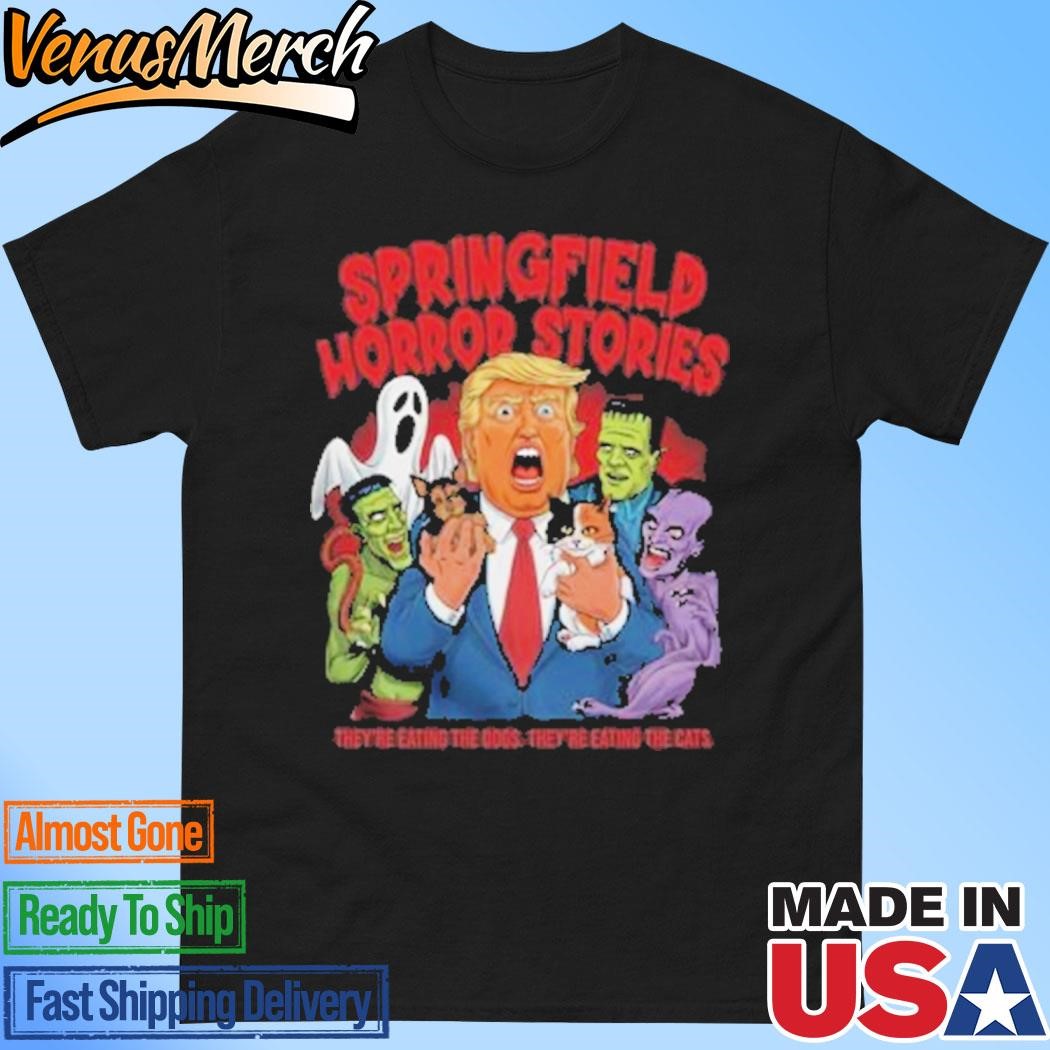 Official Trump Springfield Horror Stories Shirt