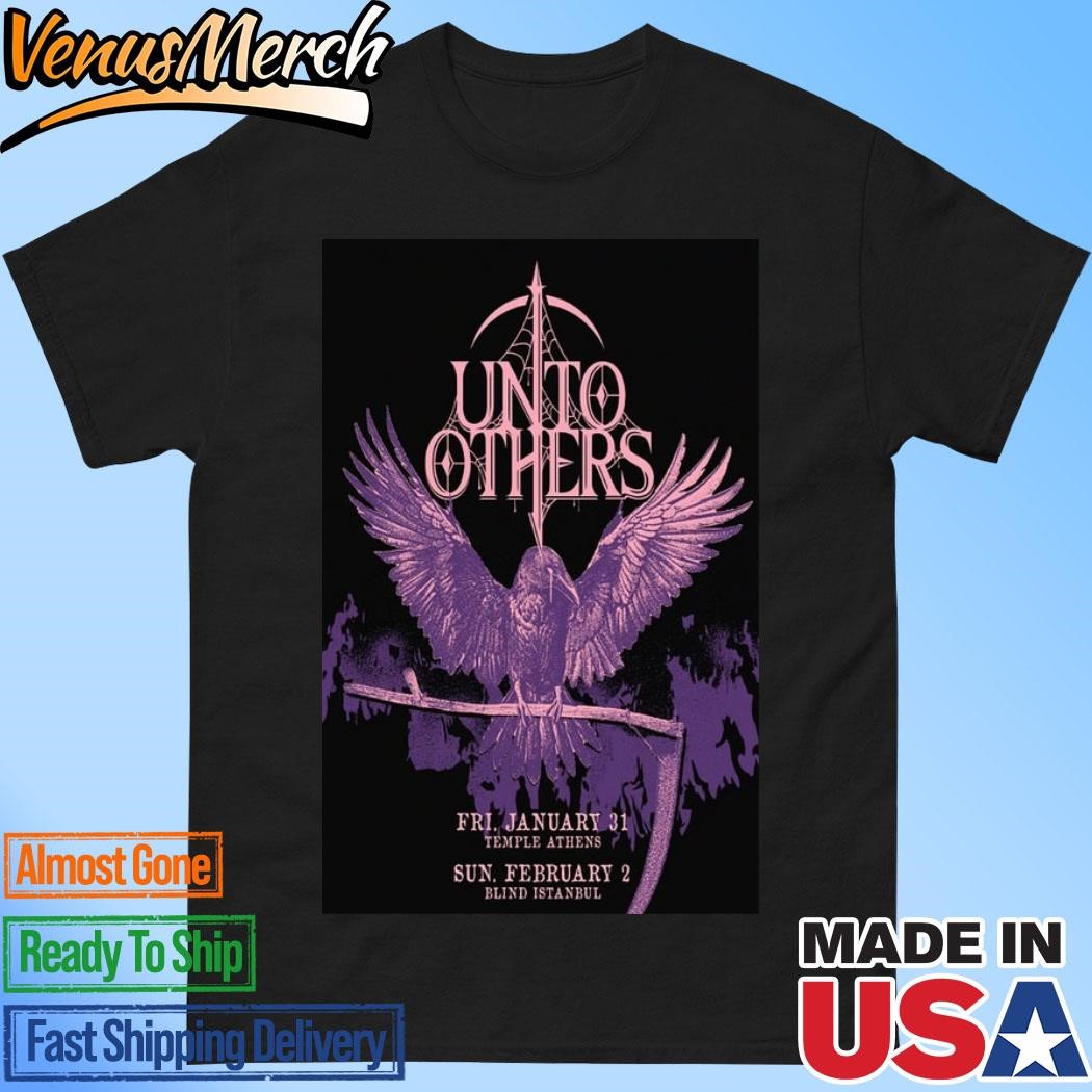 Official Unto Others Jan 31 2025 Temple Athens Tour Poster Shirt