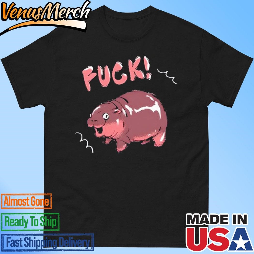 Official Vrenilee Fuck Moo Deng Hippo Shirt