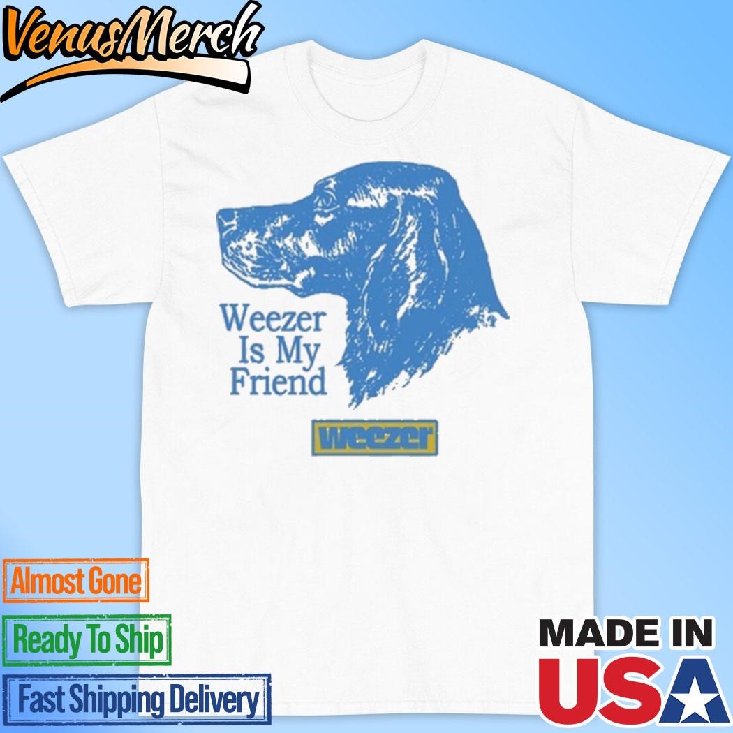 Official Weezer Is My Friend Summer Tour 2024 Shirt