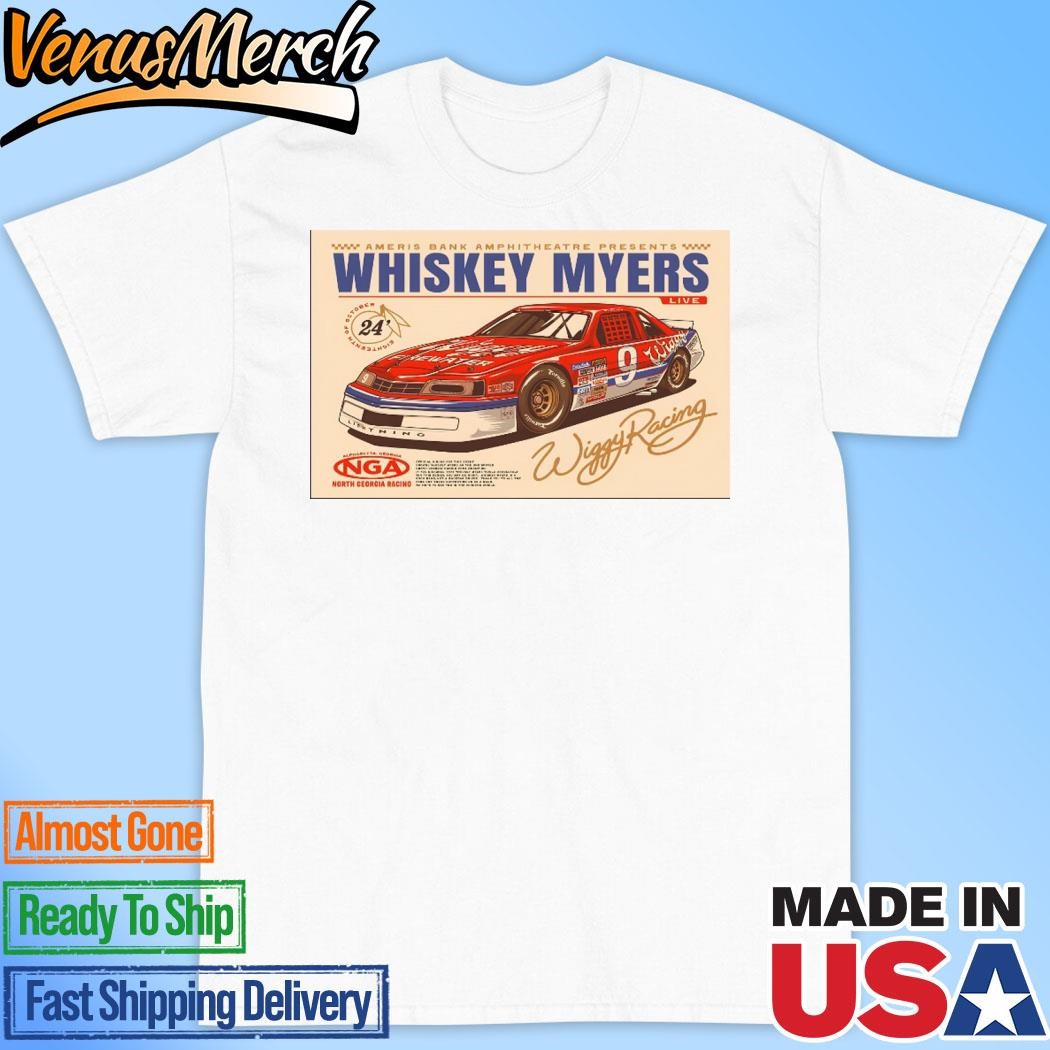 Official Whiskey Myers Ameris Bank Amphitheatre, Alpharetta GA Oct 18 2024 Poster Shirt