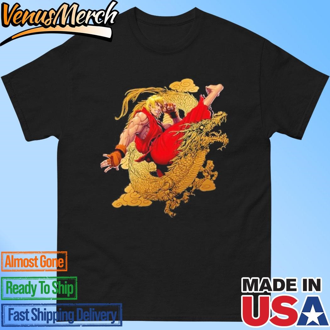 Official Year of the Dragon Street Fighter 6 Ken Foil 2024 Shirt