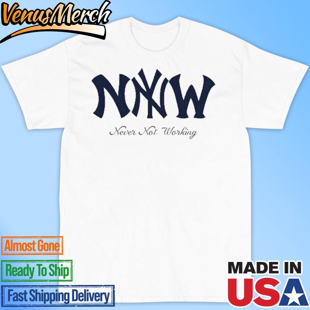 Official Yesjulz Wearing Never Not Working Shirt