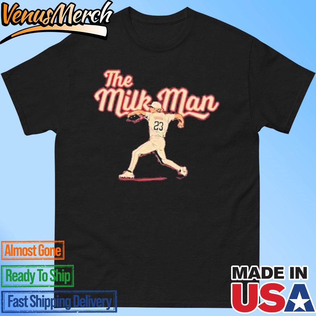 Official Zac Gallen The Milk Man T-Shirt