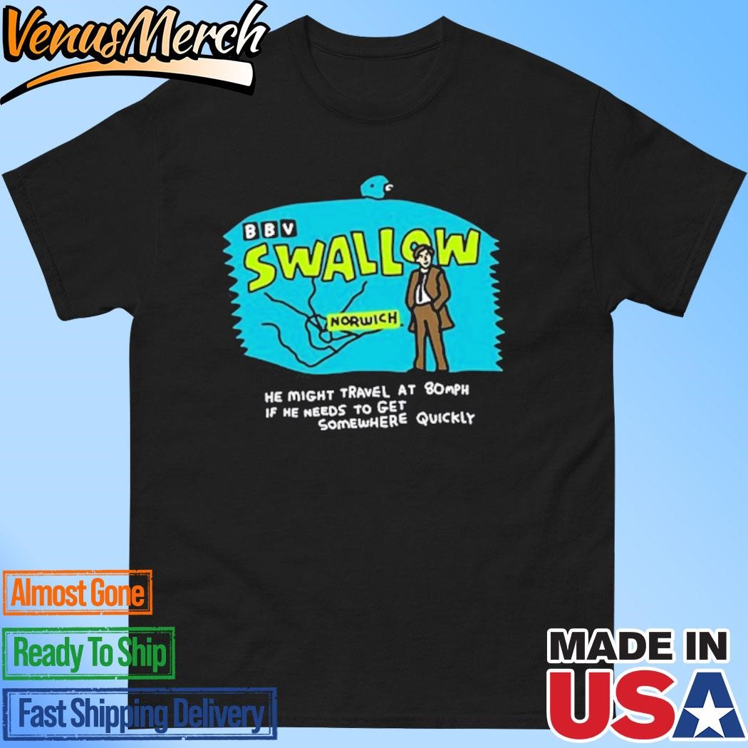 Official Zoe Bread Swallow Norwich He Might Travel At 80Mph If He Needs To Get Somewhere Quickly Shirt