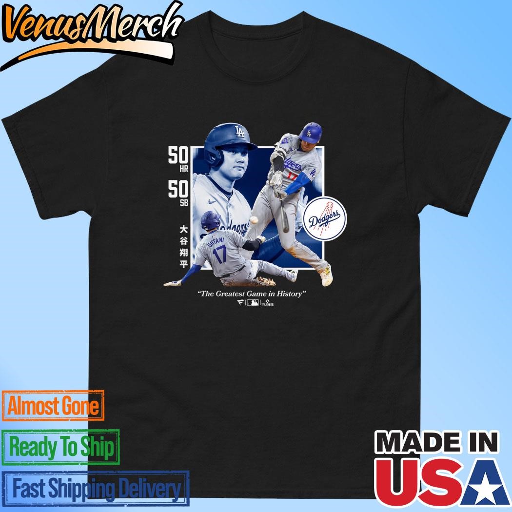 Official Shohei Ohtani Los Angeles Dodgers Greatest Game T-Shirt