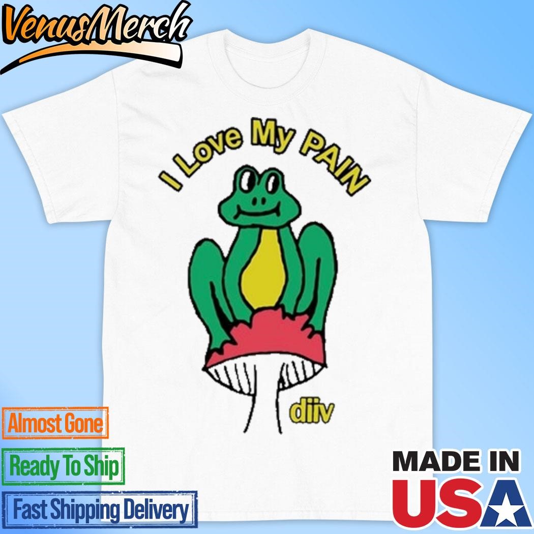 Official I Love My Pain Frog Shirt