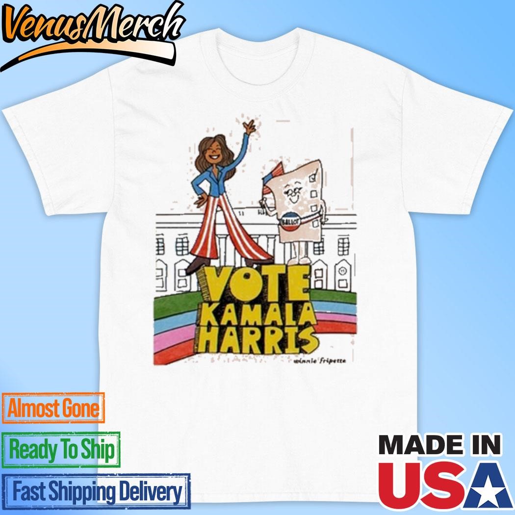 Official Vote Kamala Harris Winnie Fripette Shirt