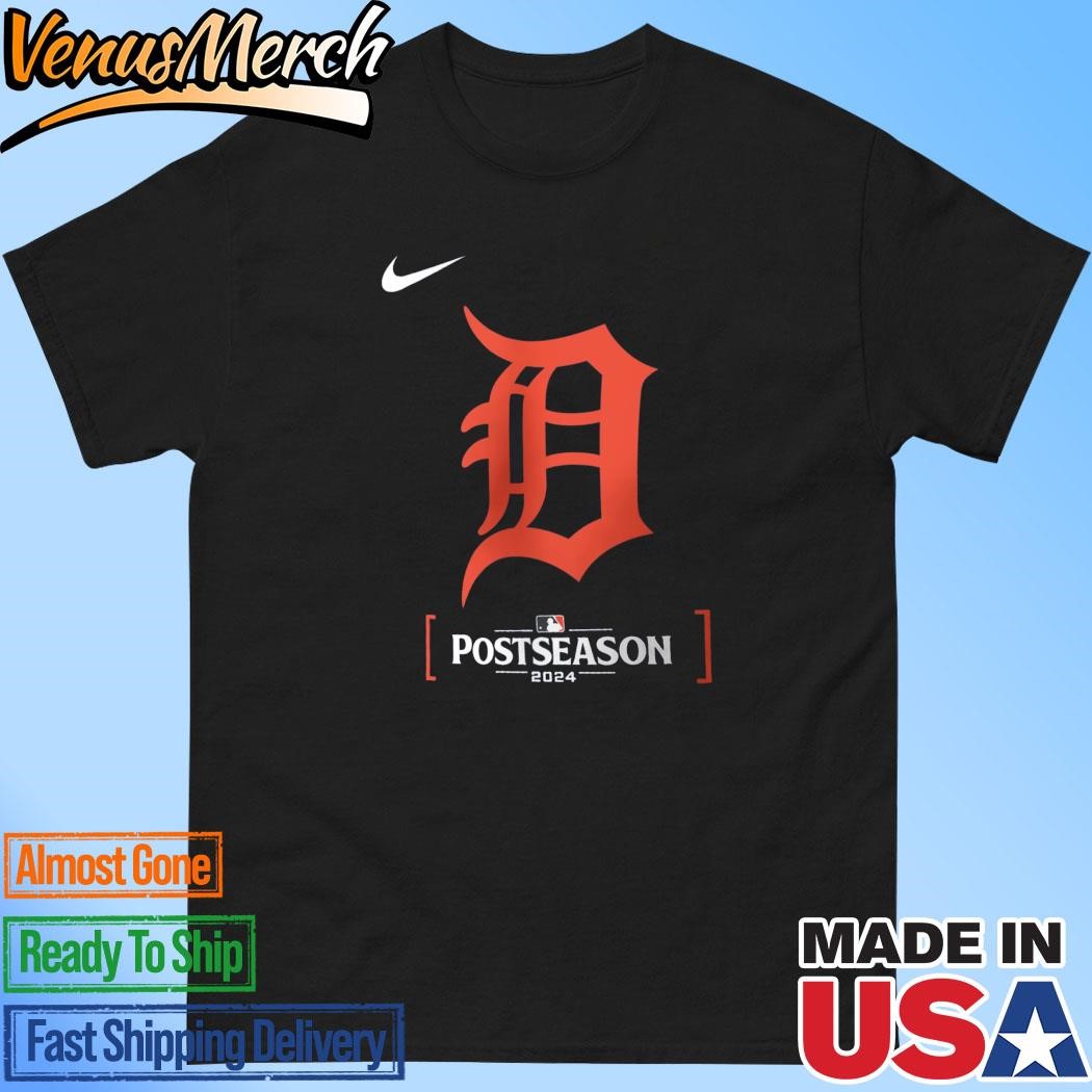 Official Detroit Tigers Nike 2024 MLB Postseason Authentic Collection Legend T-Shirt