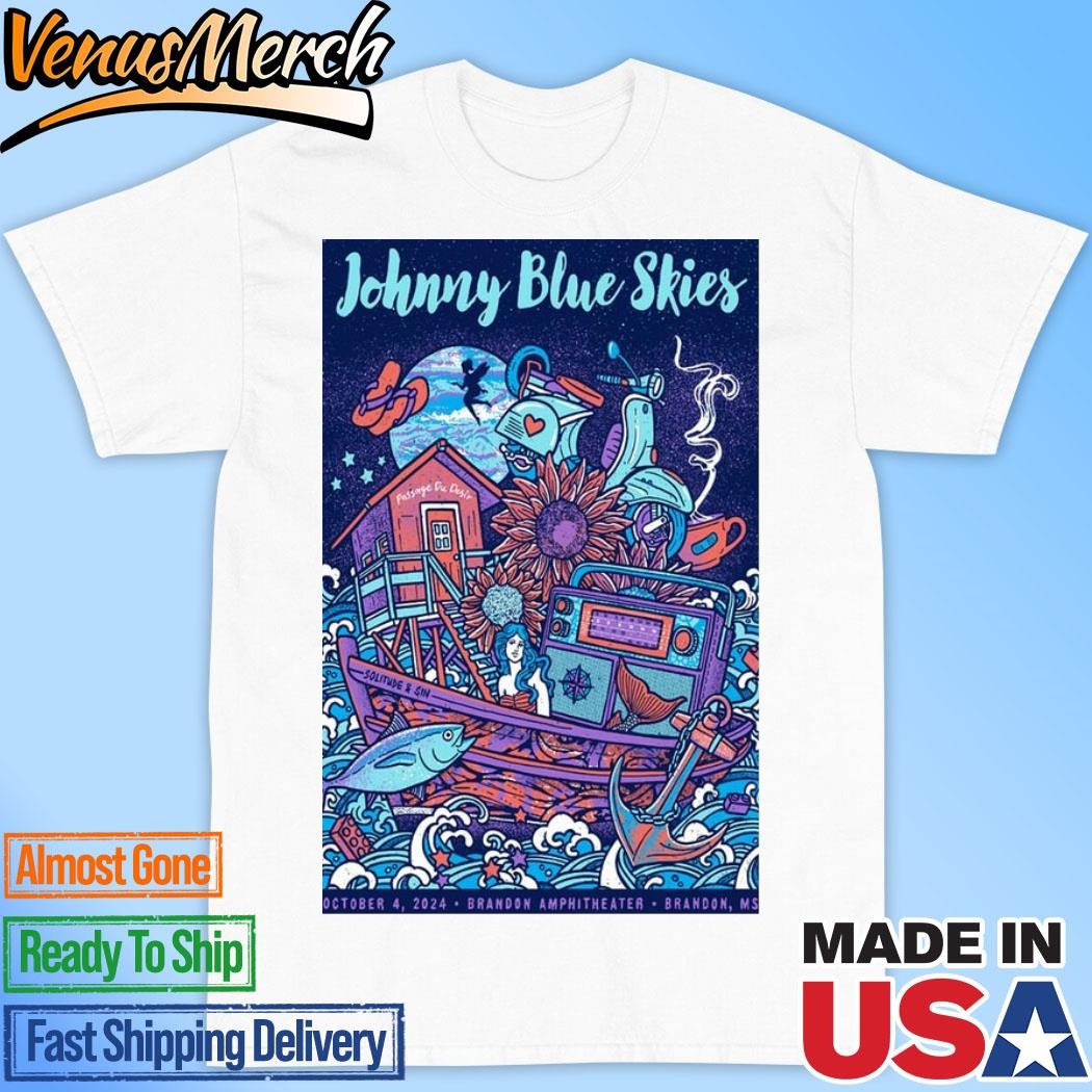 Official Johnny Blue Skies Oct 04 2024 on, MS Event Poster Shirt