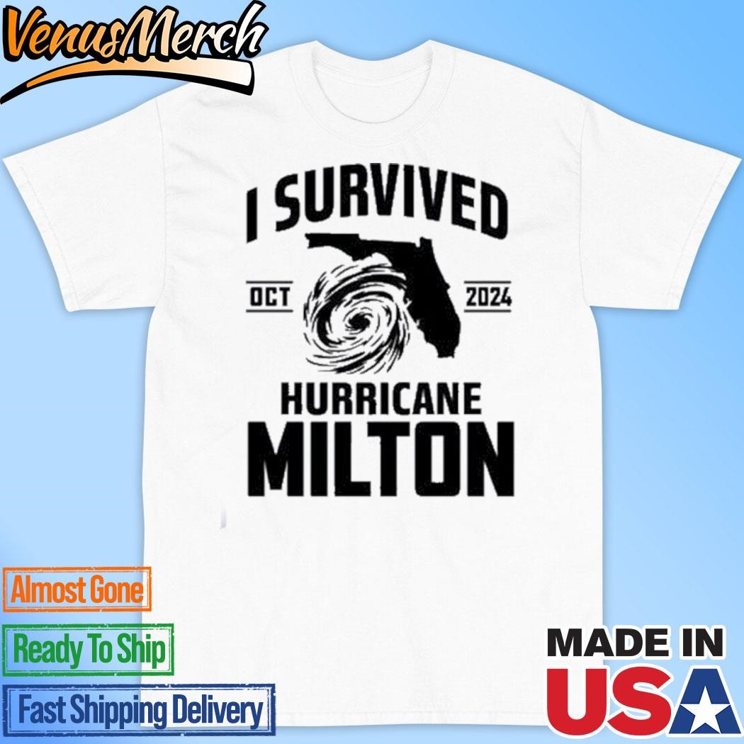 Official I Survived Hurricane Milton Shirt