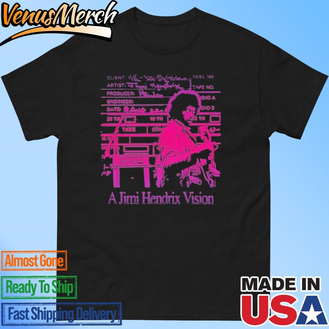 Official Jimi Hendrix Vision 2024 T-Shirt