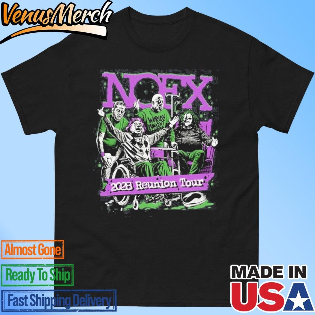 Official NOFX 2028 Reunion Tour Shirt