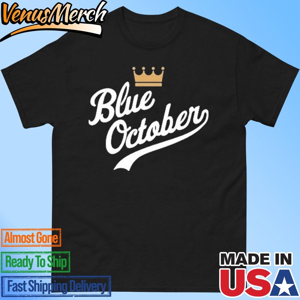 Kansas City King Blue October Shirt