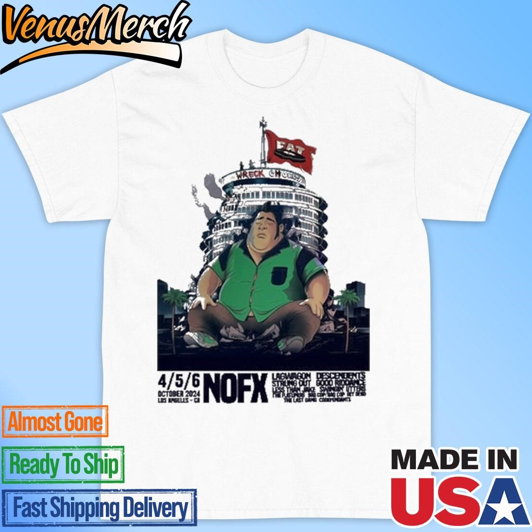 Nofx October 4-5-6 2024 Los Angeles CA Shirt