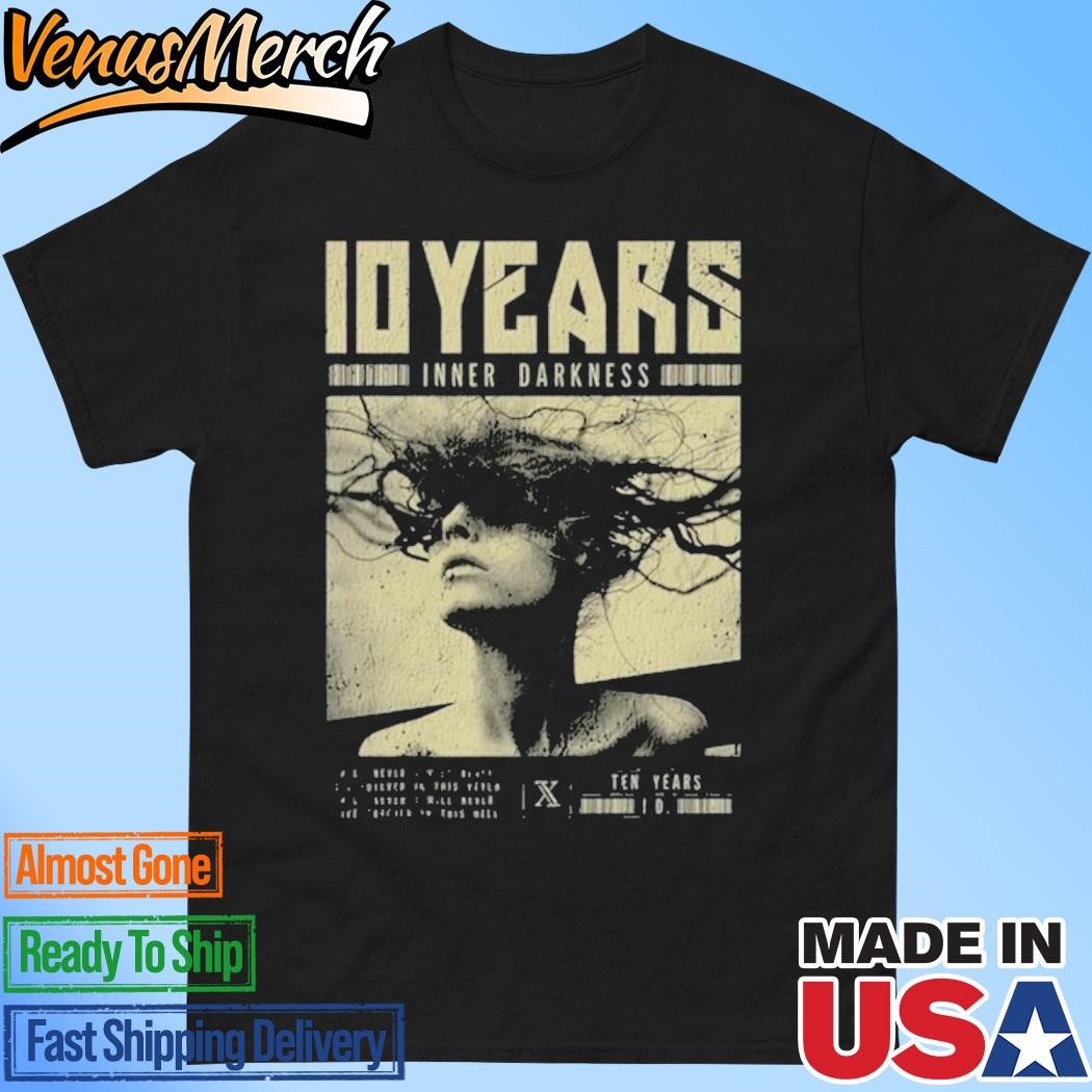 Official 10 Years Inner Darkness Shirt