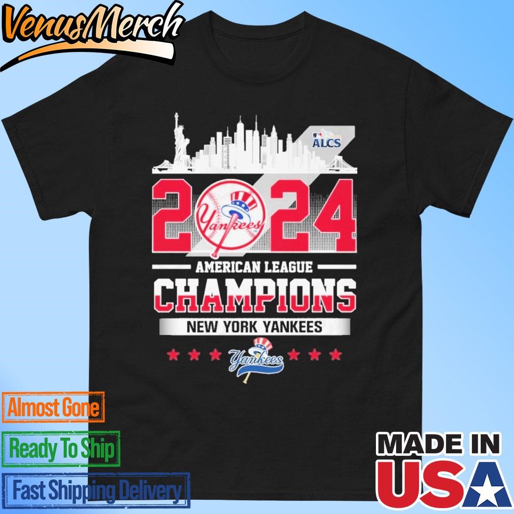 Official 2024 American League Champions New York Yankess ALCS Unisex T-Shirt