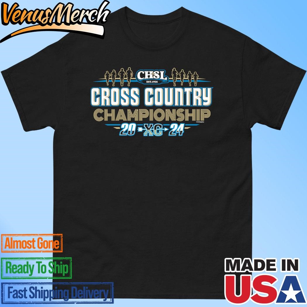 Official 2024 CHSL Cross Country Championship T-Shirt