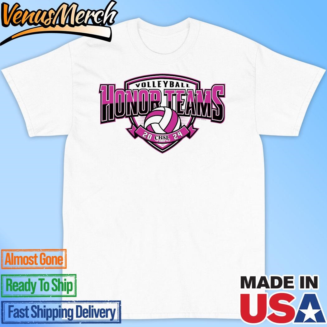 Official 2024 CHSL Volleyball Honor Teams T-Shirt