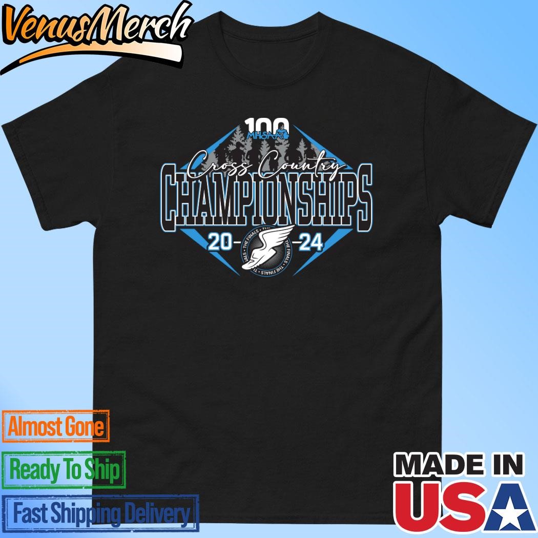 Official 2024 MHSAA Cross Country Championships T-Shirt