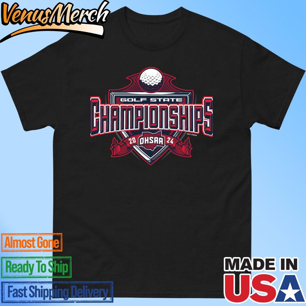 Official 2024 OHSAA Golf State Championships T-Shirt