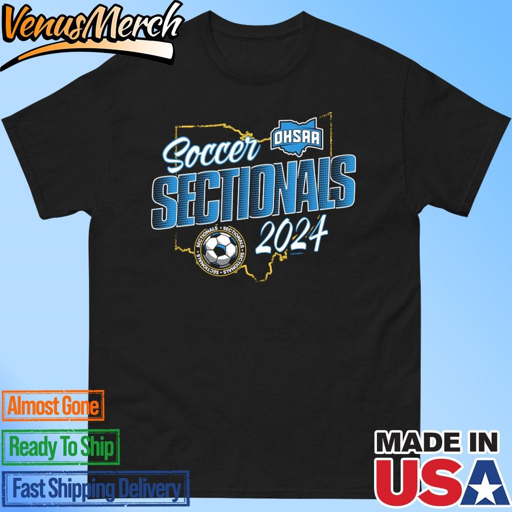 Official 2024 OHSAA Soccer Sectionals T-Shirt