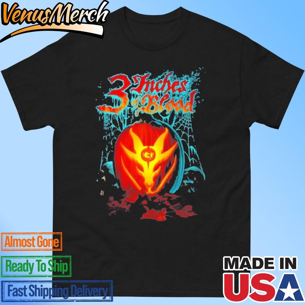 Official 3 Inches Of Blood Halloween Shirt