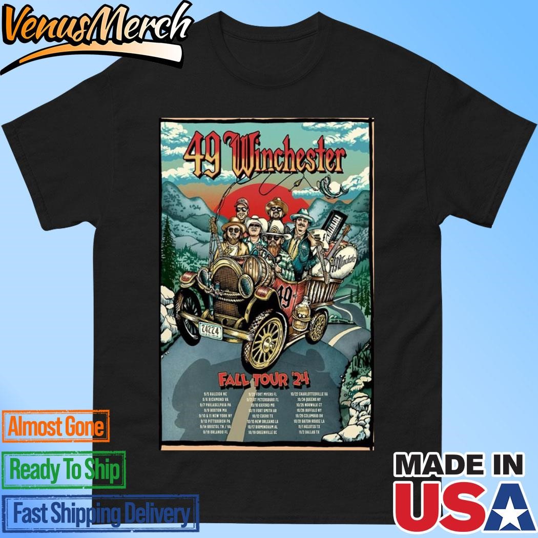 Official 49 Winchester Fall Tour 2024 Poster Shirt