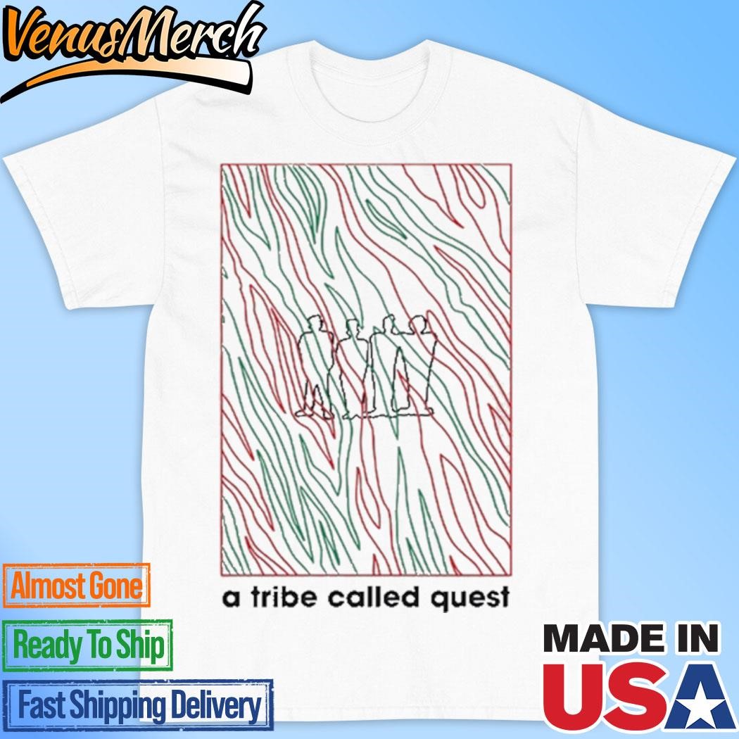 Official A Tribe Called Quest Line Art T-Shirt