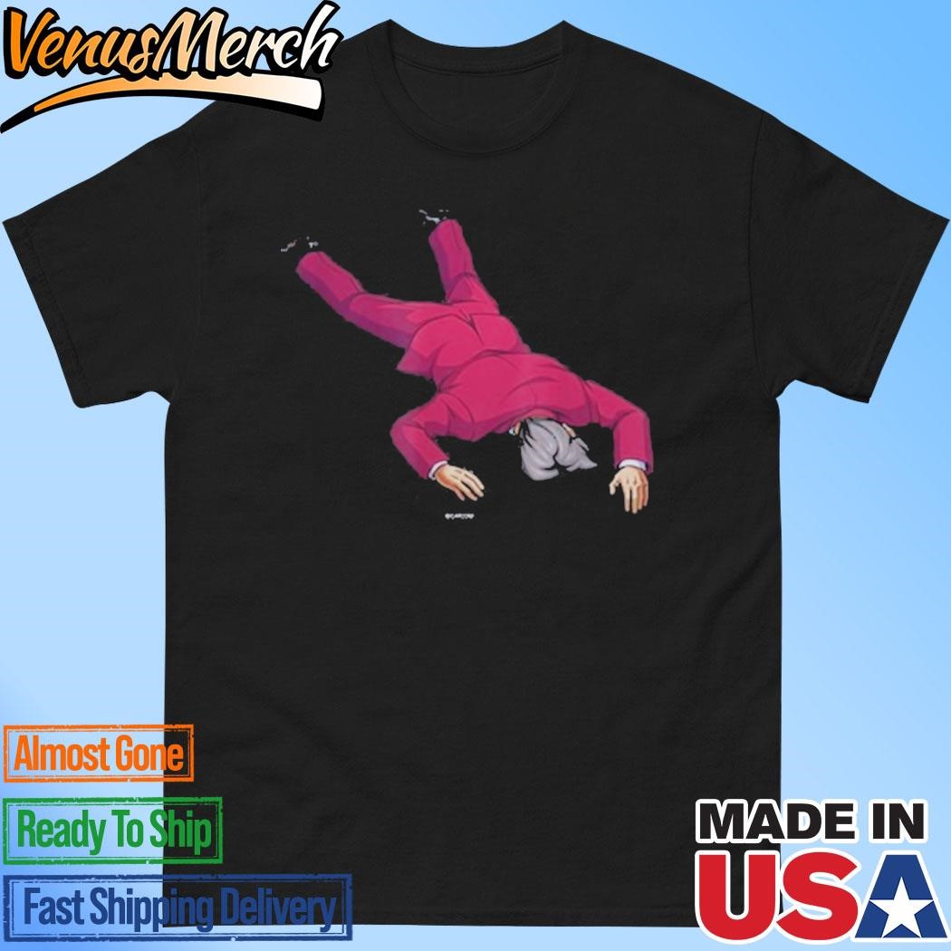 Official Ace Attorney Investigations Collection Faceplant Edgeworth Shirt