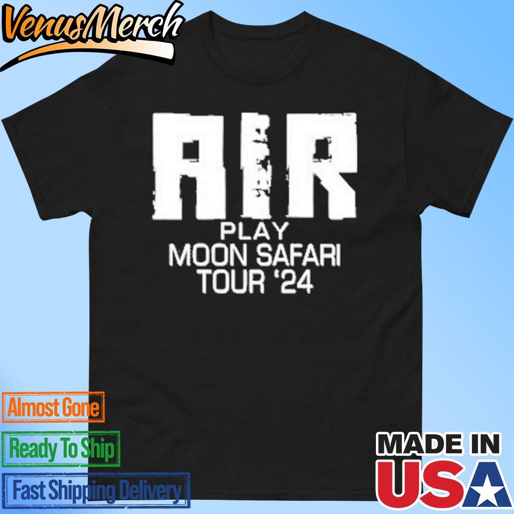 Official Air Moon Safari North American Tour 2024 T-Shirt