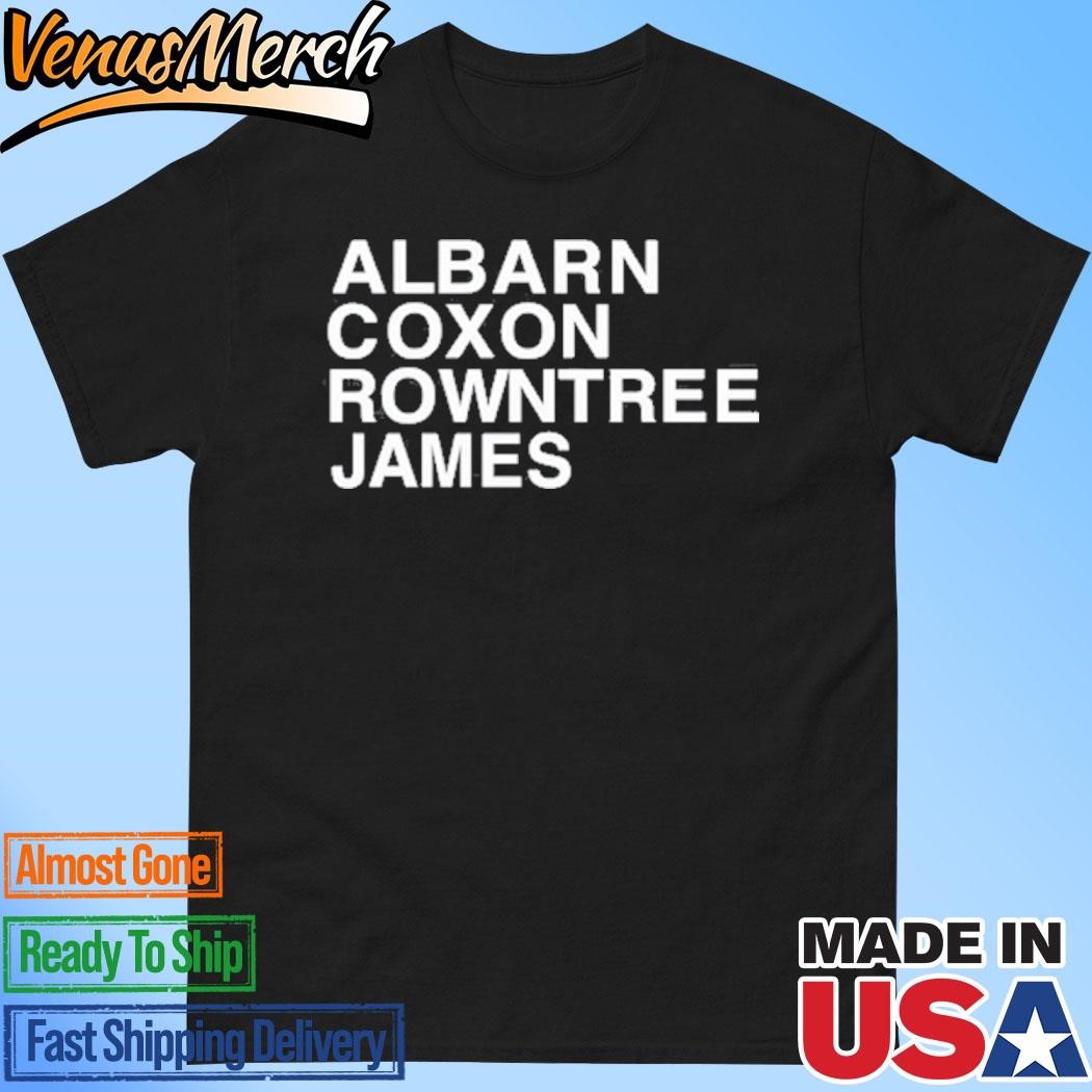 Official Alex James Albarn Coxon Rowntree James Shirt