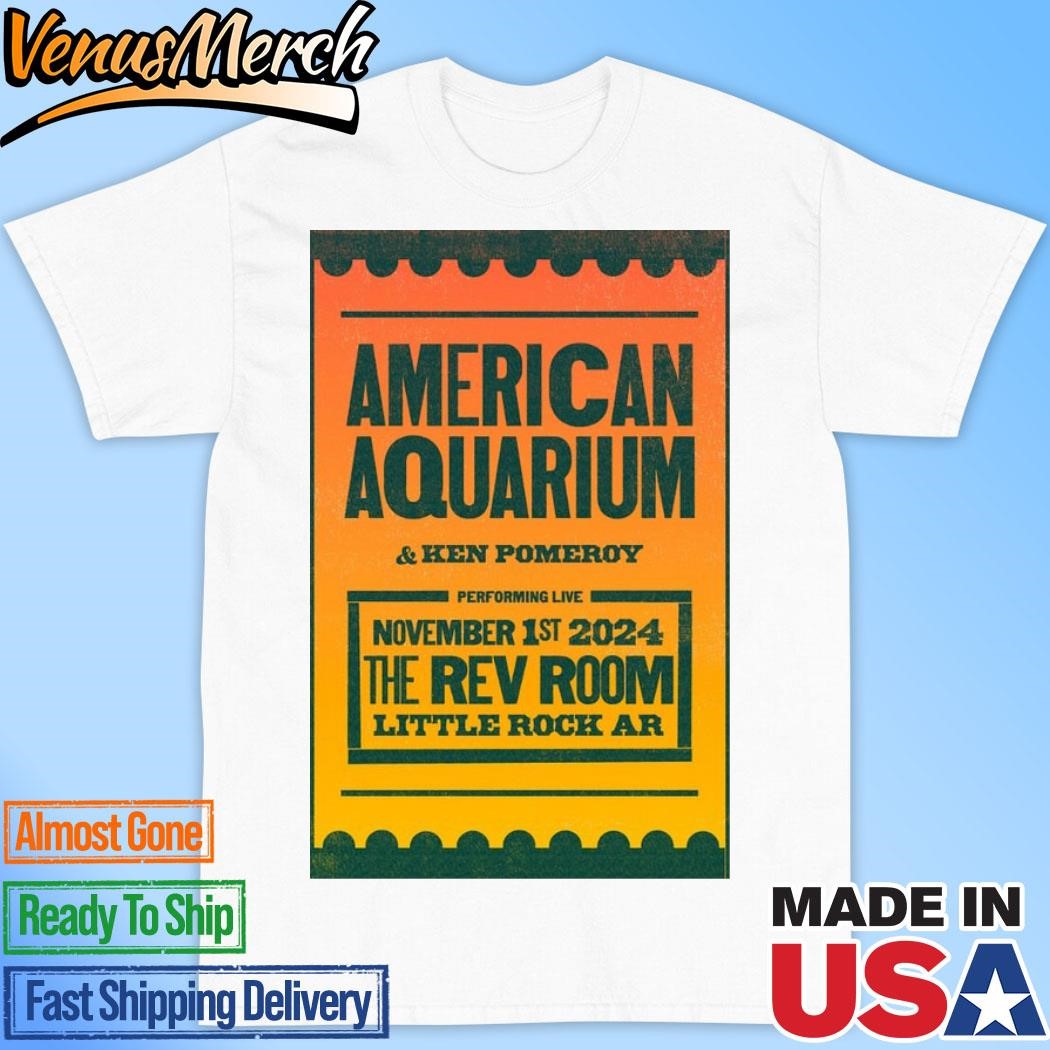 Official American Aquarium in Little Rock AR On Nov 1 2024 Poster Shirt