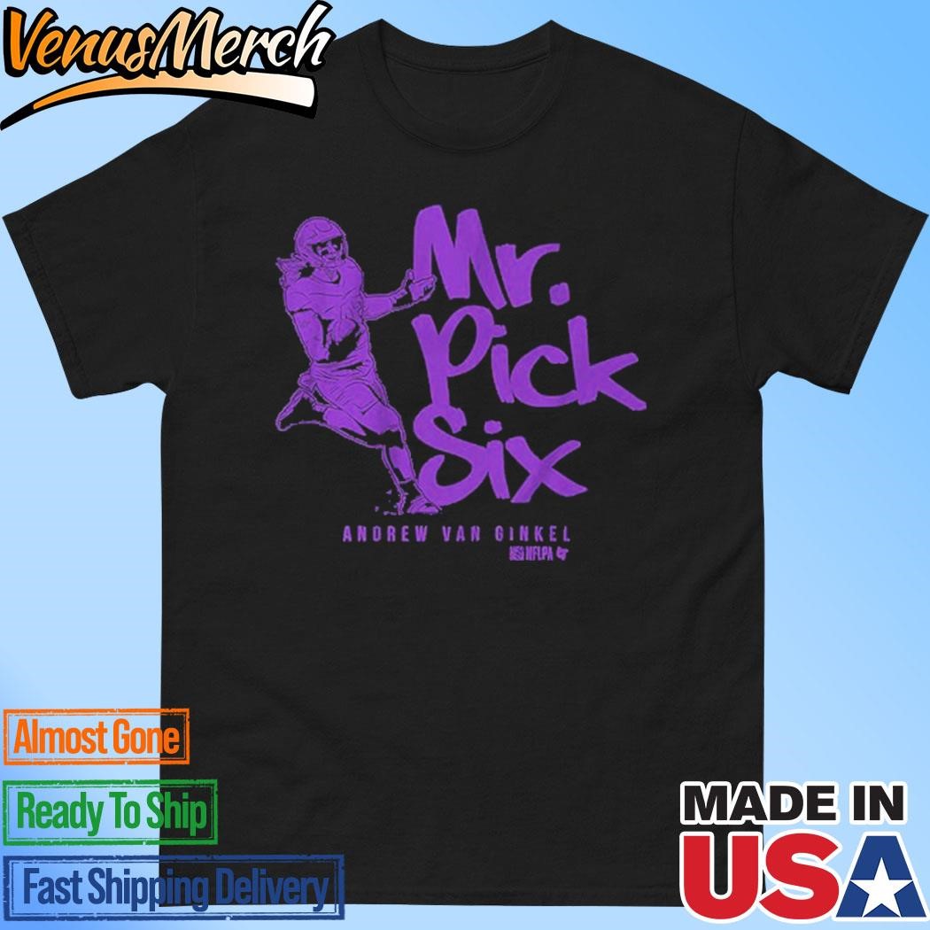 Official Andrew Van Ginkel Mr. Pick Six Shirt