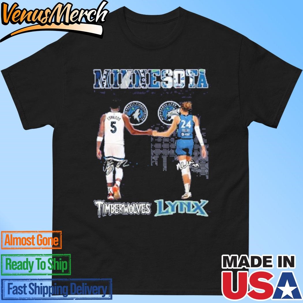 Official Anthony Edwards Napheesa Collier Timberwolves Lynx Shirt