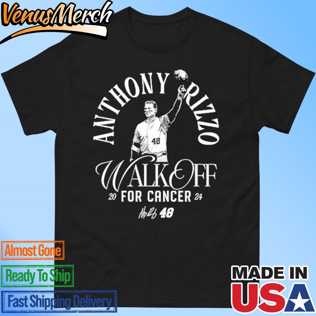 Official Anthony Rizzo Walk Off For Cancar 2024 Shirt