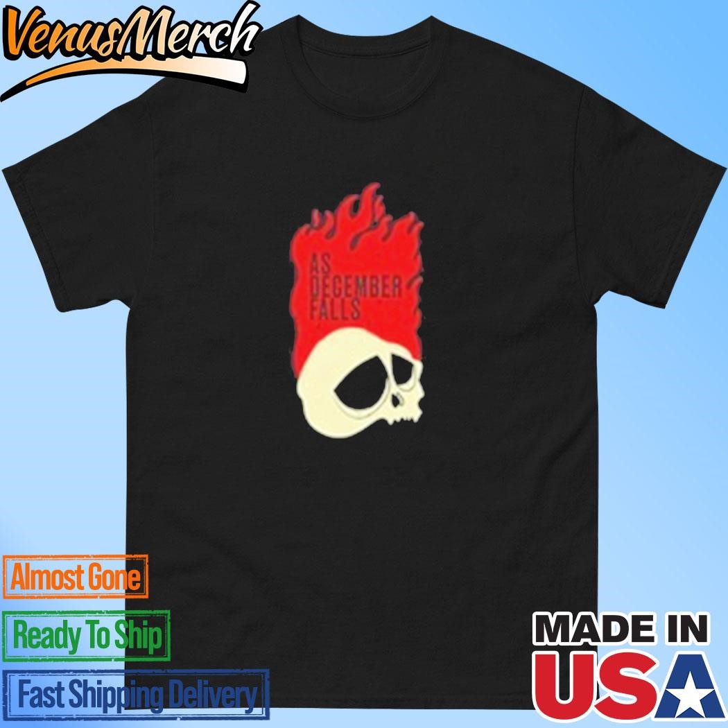 Official As December Falls Ghost Rider Shirt