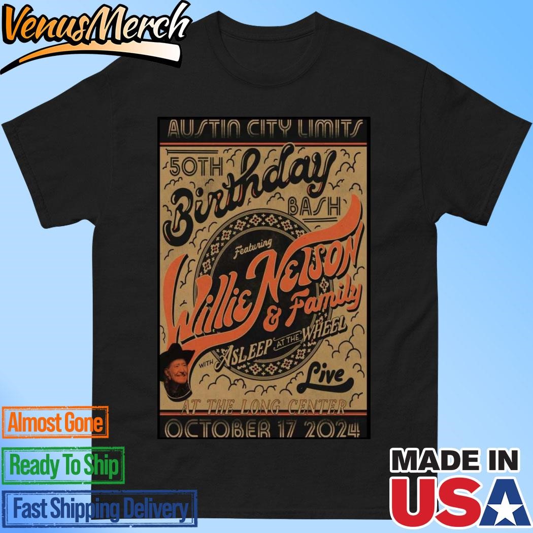 Official Austin City Limits At The Long Center Austin, TX Oct 17 2024 Tour Poster Shirt