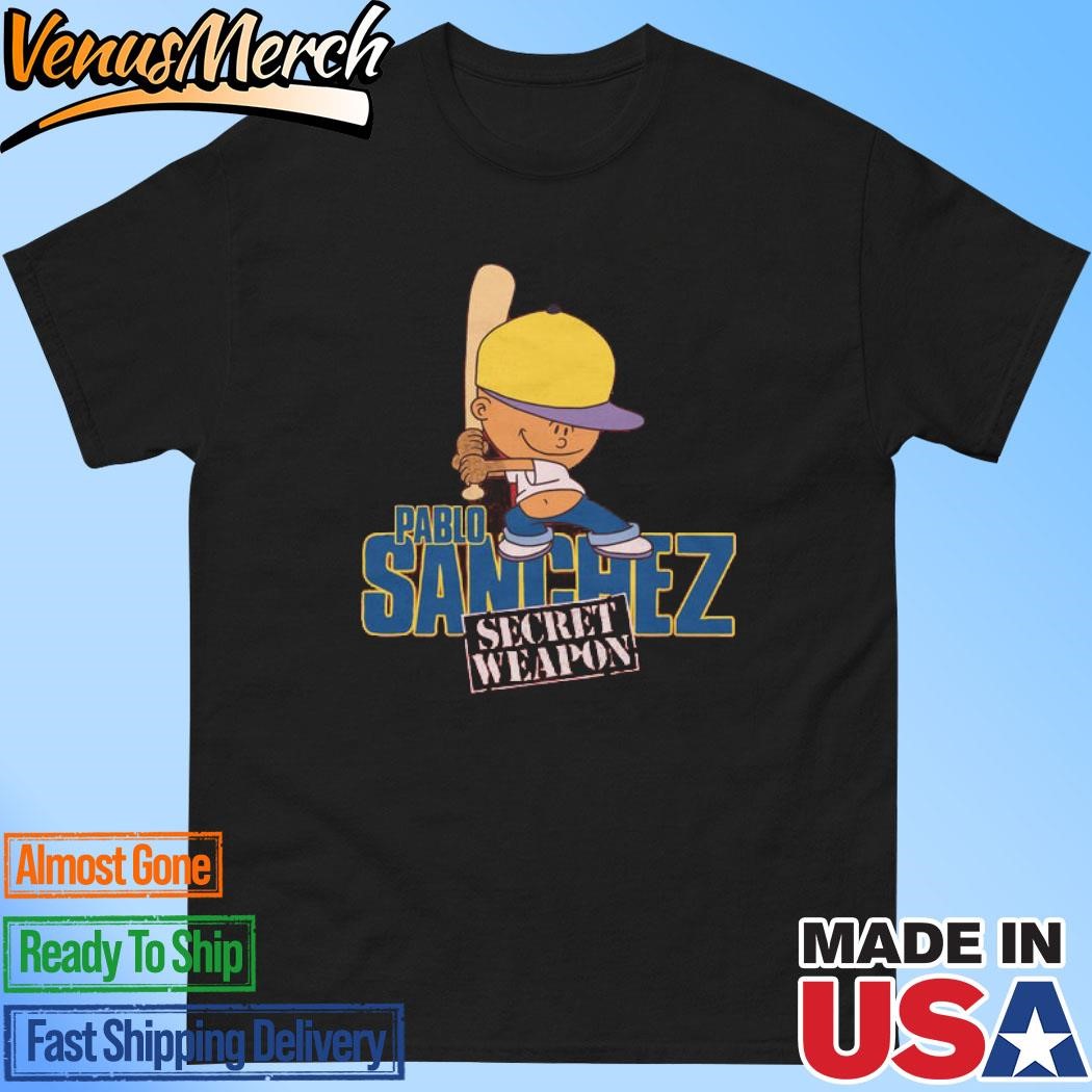 Official Backyard Baseball Pablo Sanchez Secret Weapon Shirt