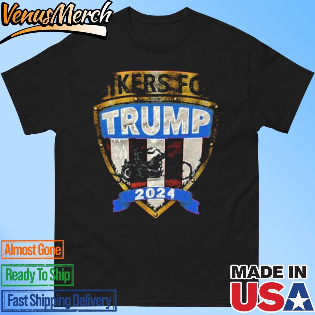 Official Bikers For Trump 2024 Shirt