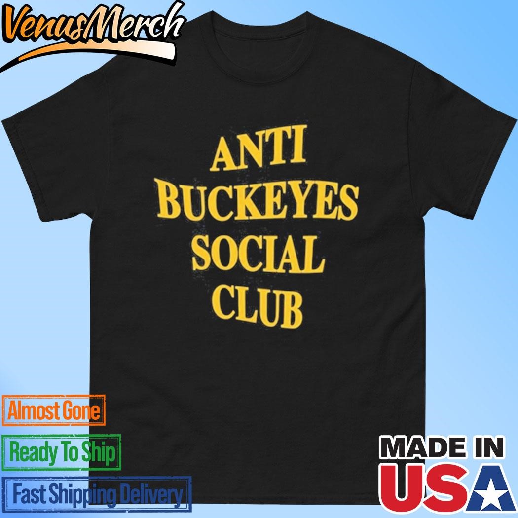 Official Blue By 90 Anti Buckeyes Social Club Shirt