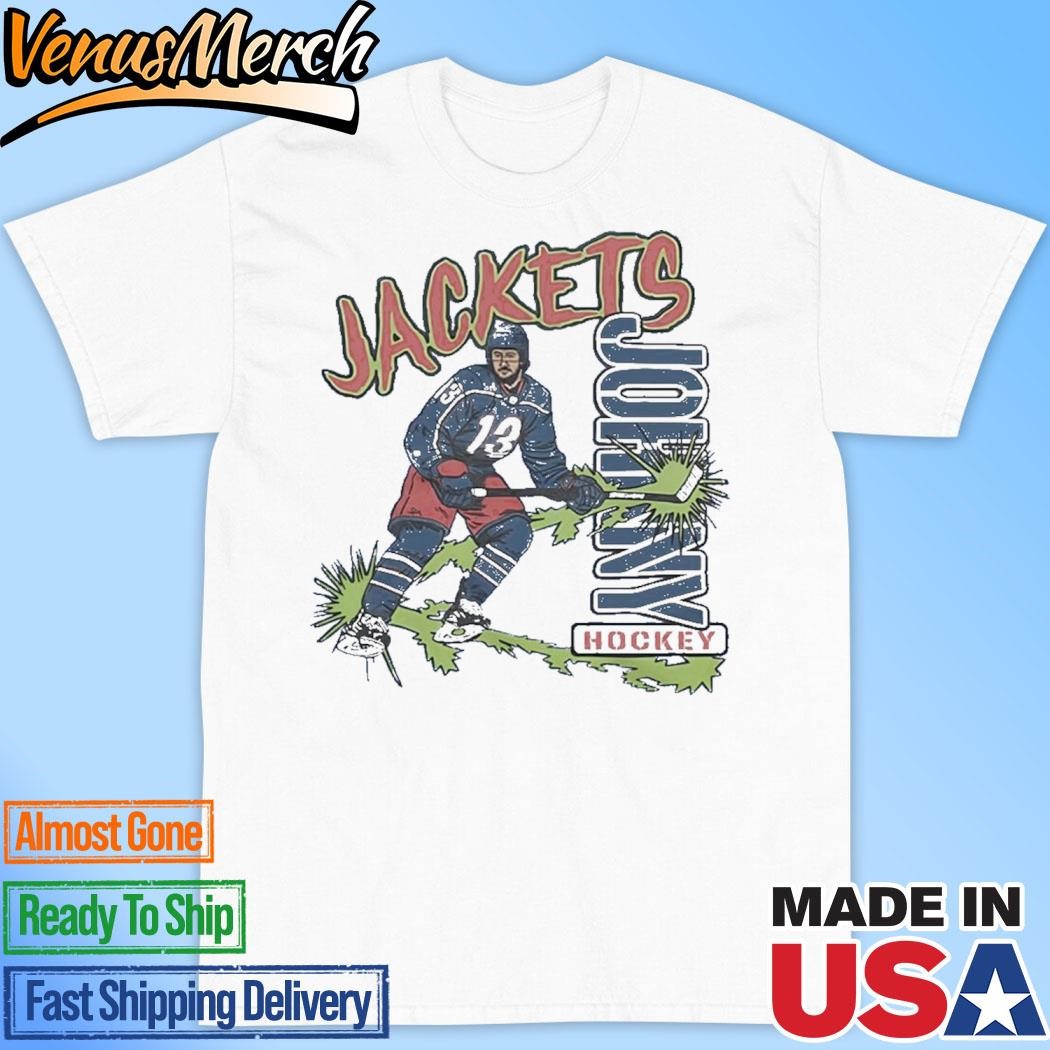 Official Blue Jackets Johnny Gaudreau Shirt