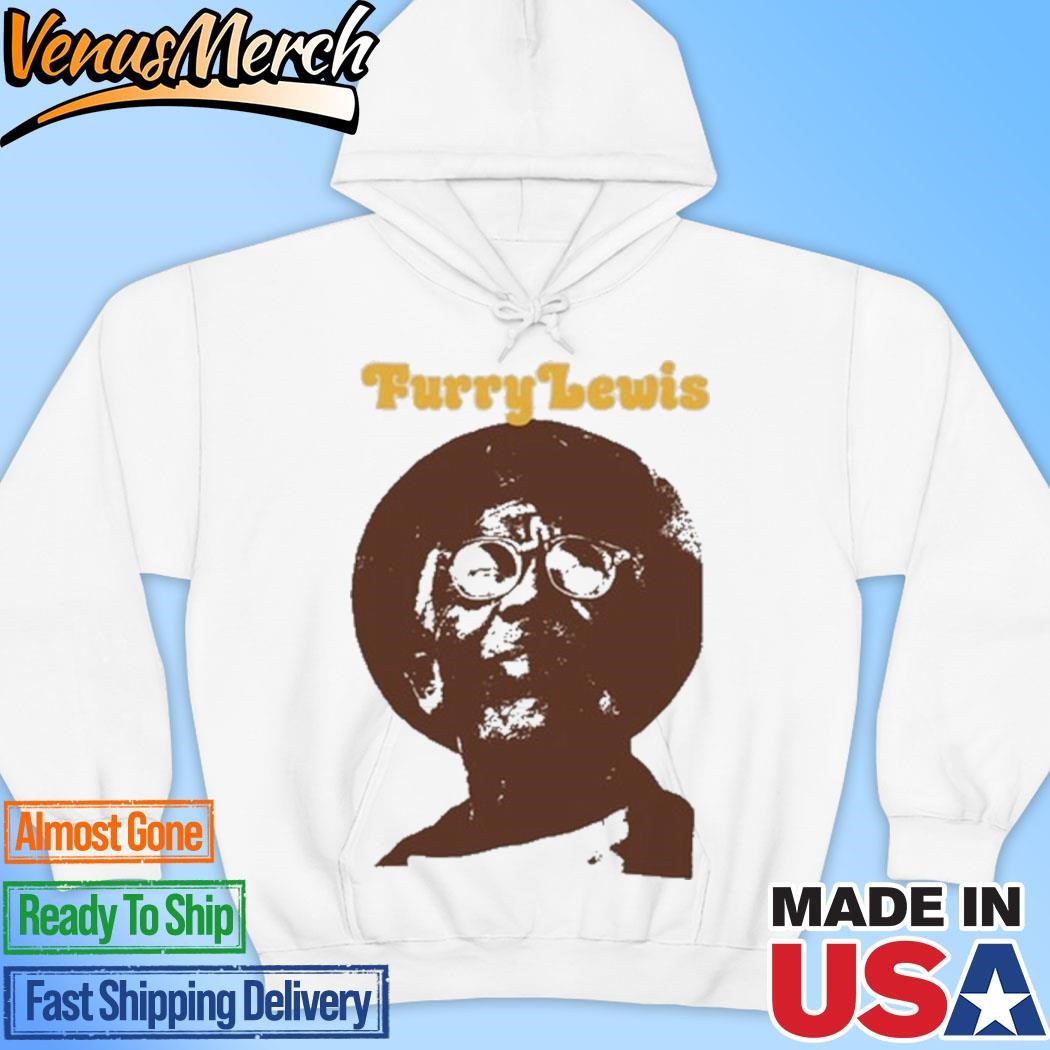 Official Blues Old School Furry Lewis Hoodie