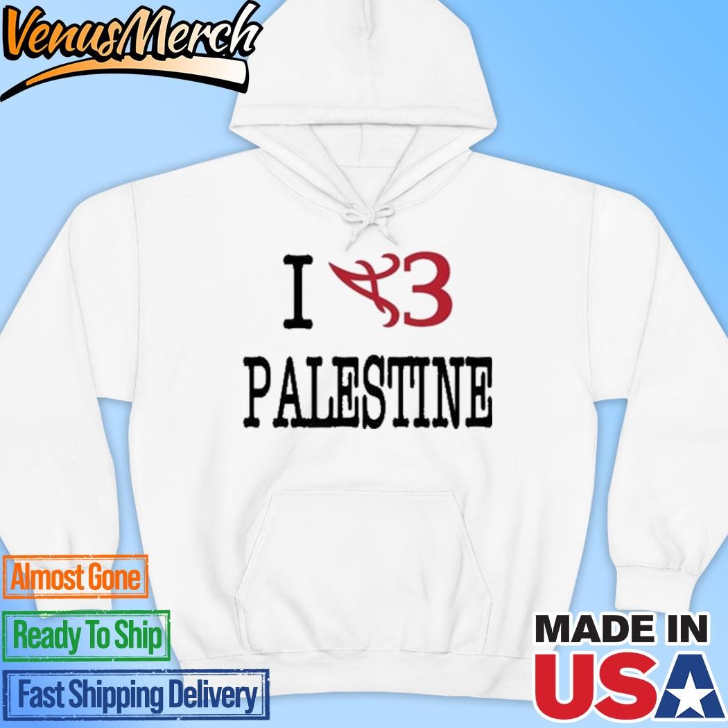 Official Boume Sama Wearing I A3 Palestine Hoodie