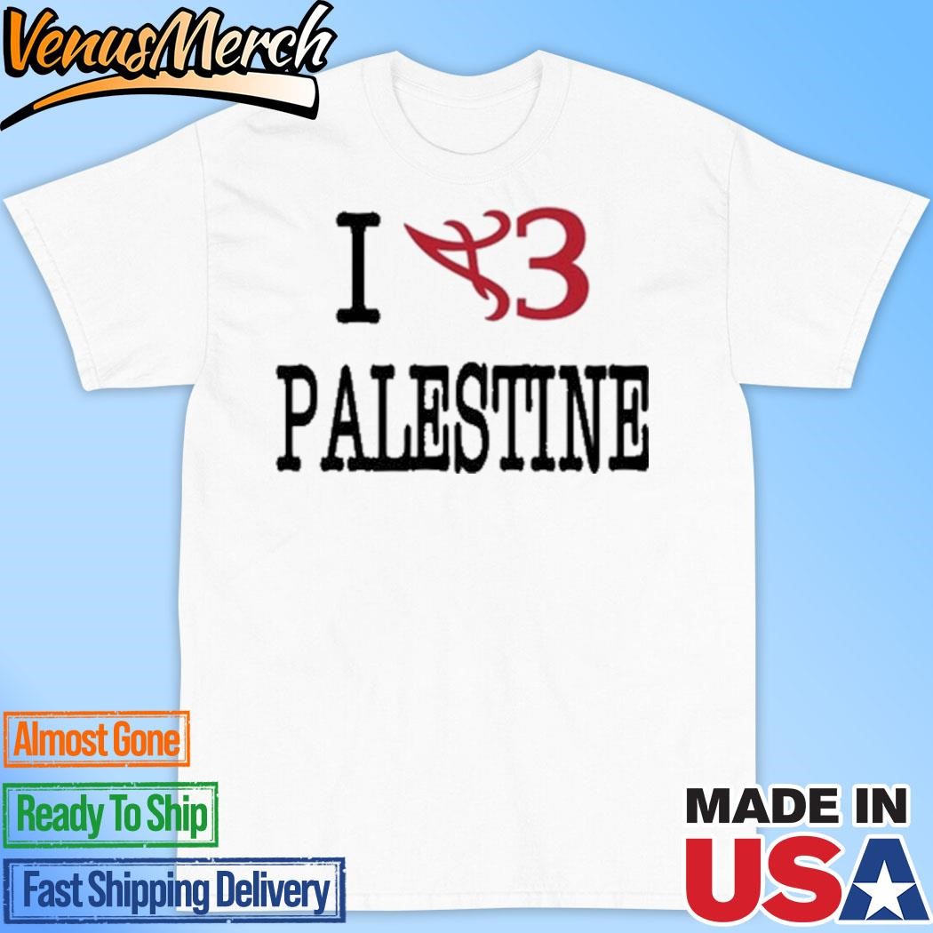 Official Boume Sama Wearing I A3 Palestine Shirt