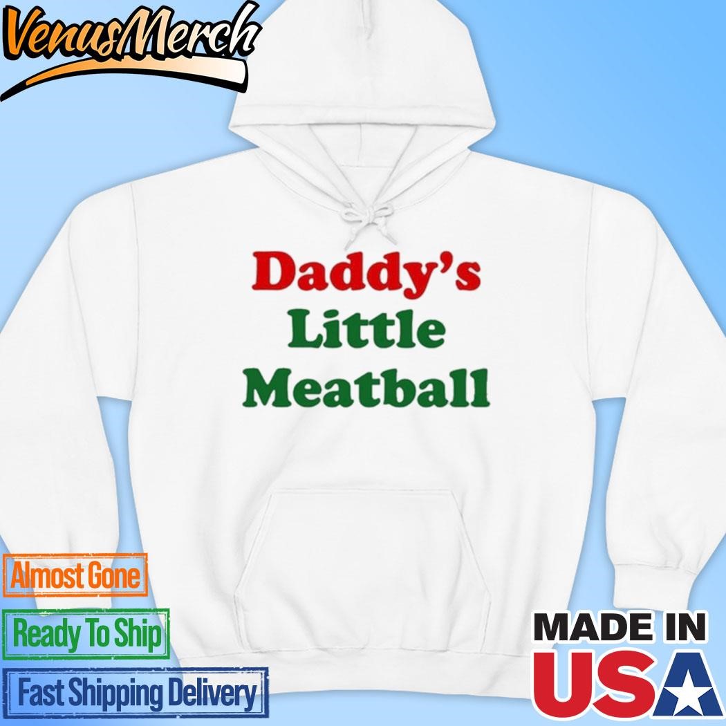 Official BoyWithUke Wearing Daddy’s Little Meatball Hoodie