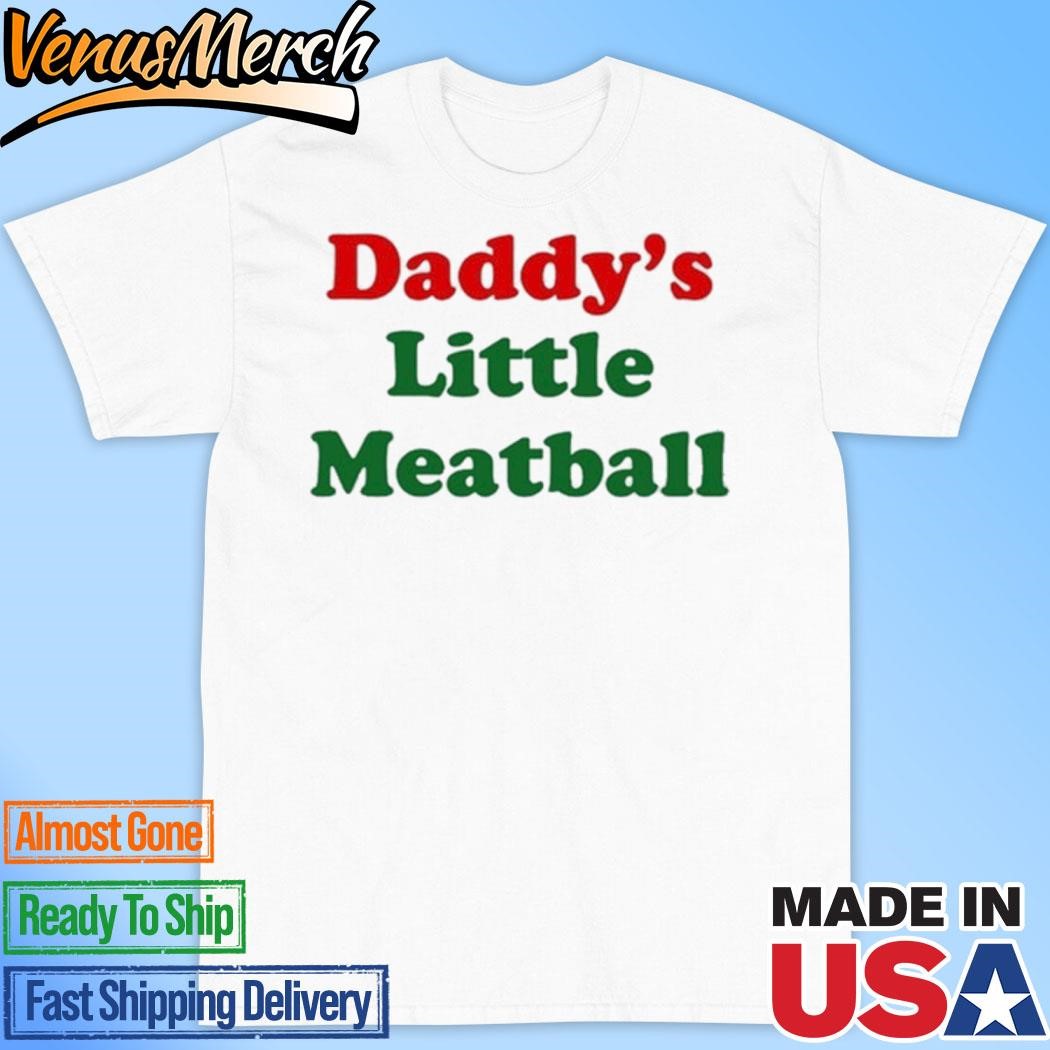 Official BoyWithUke Wearing Daddy’s Little Meatball Shirt