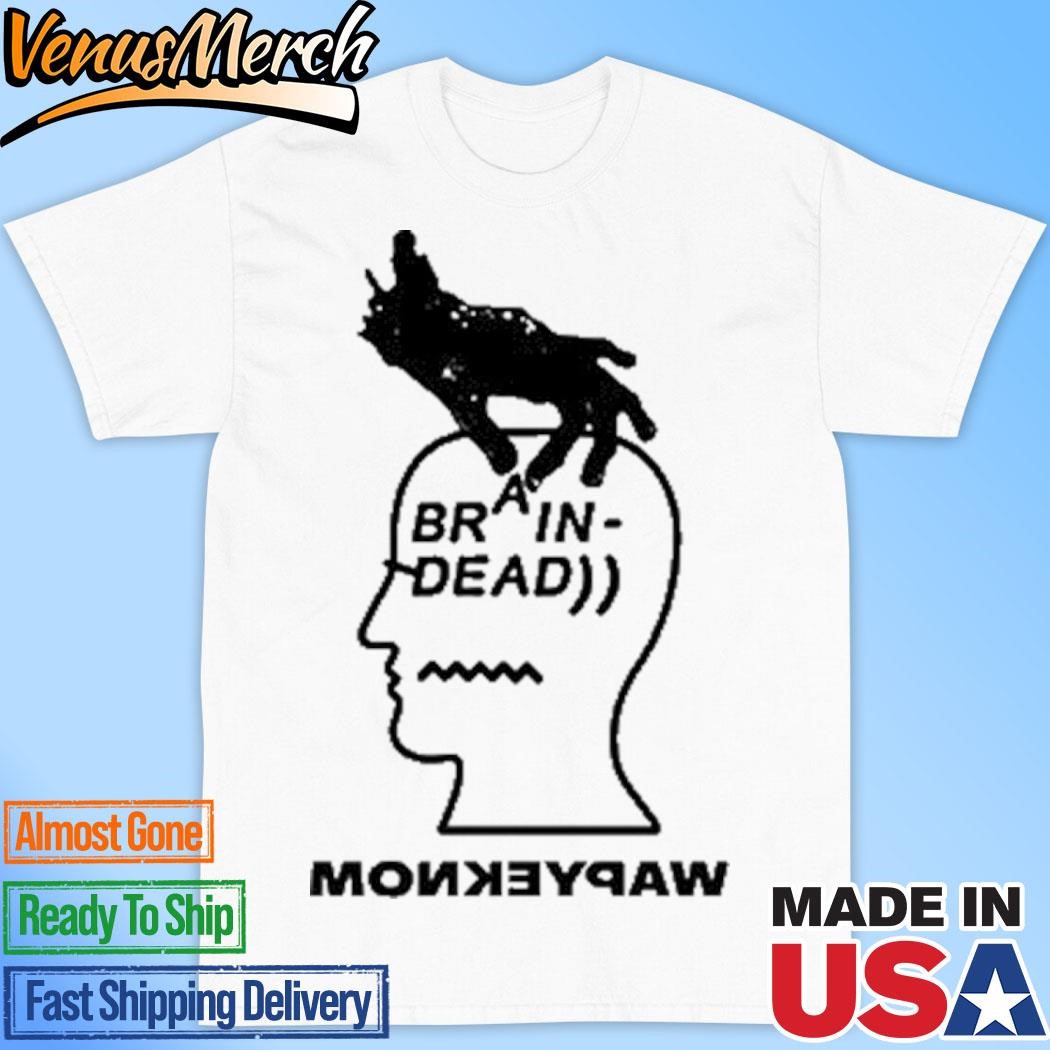 Official Brain Dead x Monkeypaw Logo 2024 Shirt