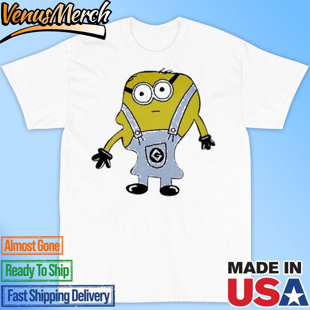 Official Brain Dead x Universal Parks Minions Logohead Shirt