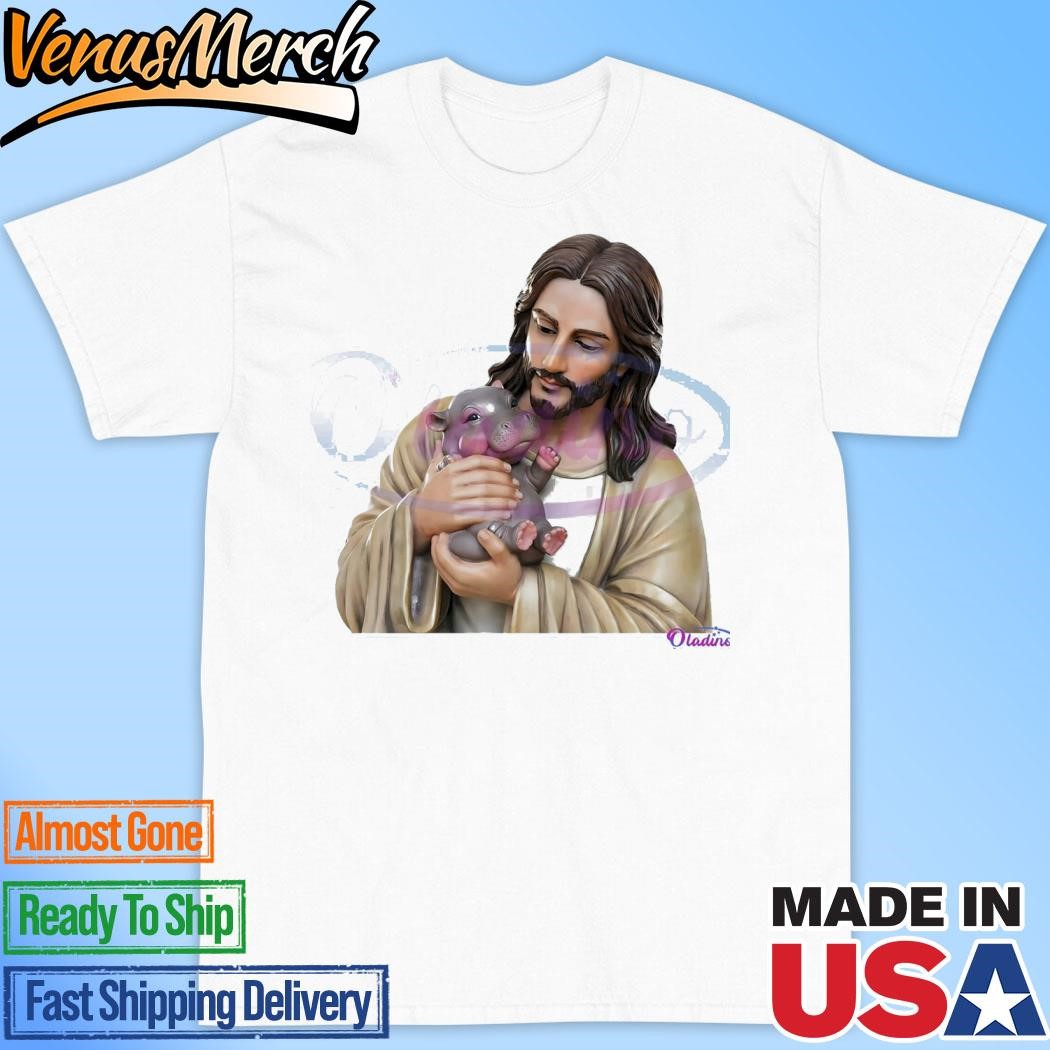 Official But Now I Found Jesus Funny Moo Deng Lover Shirt